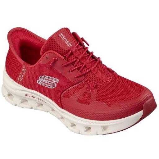 Zapatillas Skechers Glide Step Pro Slip Ins Roja [1]