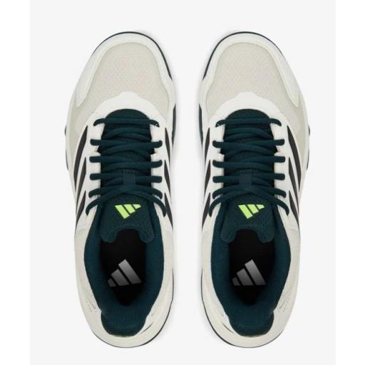 Zapatillas Adidas CourtJam Control 3 M Clay Blanco/Verde [2]