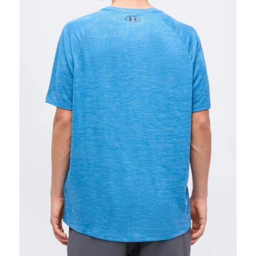 Camiseta Under Armour Tech Textured Azul Royal