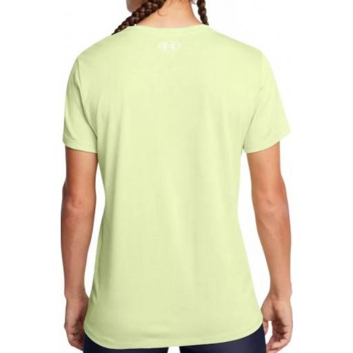 Camiseta Under Armour Tech SSC Twist Amarilla [1]