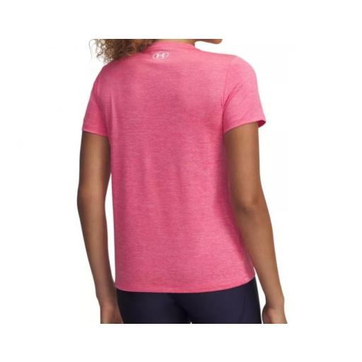 Camiseta Under Armour Tech SSC Twist Rosa [2]
