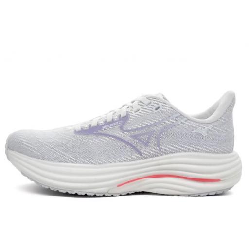 Zapatillas Mizuno Wave Rider 29 Mujer Blanco/Azul
