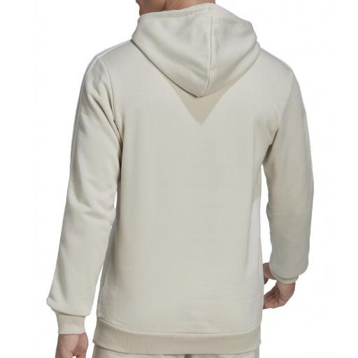 Sudadera con capucha Adidas Essentials Fleece 3 S Beige [3]