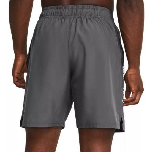 Pantalón Corto Under Armour Woven Wdmk Short Gris [1]