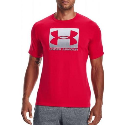 Camiseta Under Armour Boxed Sportstyle Roja [1]