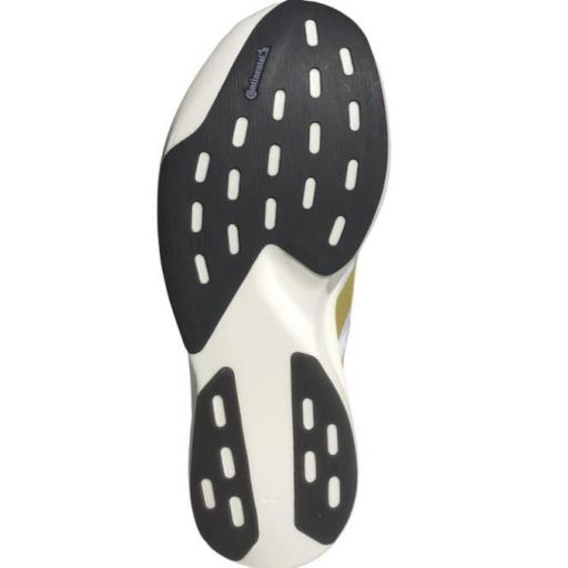 Zapatillas Adidas Adizero EVO SL Woven Blanco/Dorado [3]