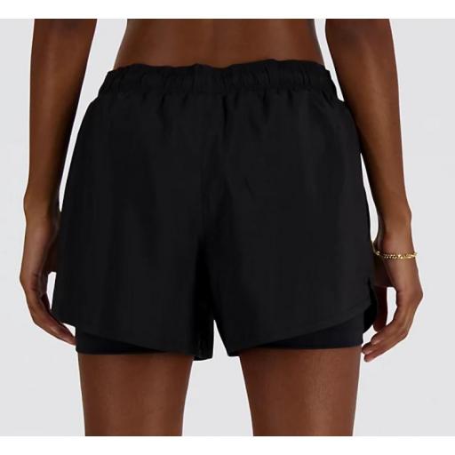 Pantalón con Malla New Balance 2 in 1 Essentials Mujer [2]