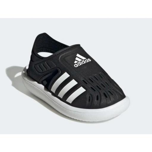 Sandalia Cerrada Adidas Water Sandal Negra Niño Pequeño  [1]