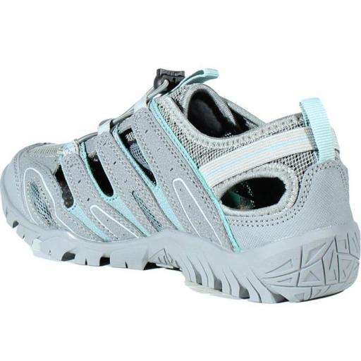 Sandalias Hi-Tec Nutria Mujer Gris/Azul [1]