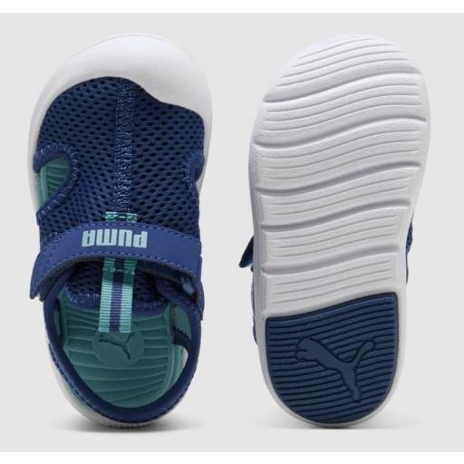 Sandalias Puma Fun Racer Mesh Niño Pequeño Azul [3]