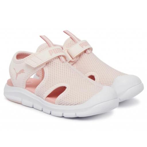 Sandalias Puma Fun Racer Mesh Niñas Rosa Claro [1]