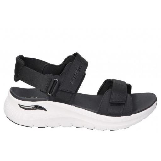 Sandalias Skechers Arch Fit 2.0 Go Better Negras [0]