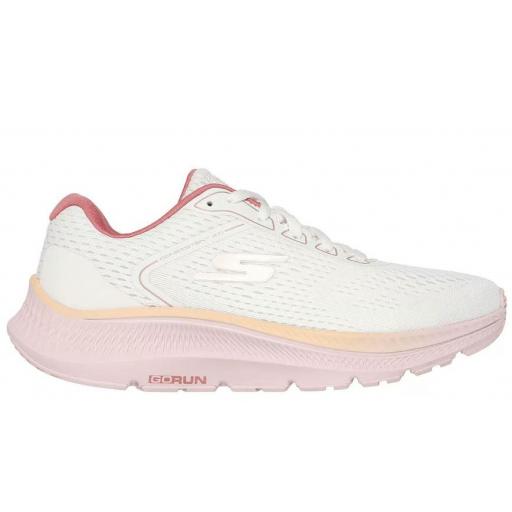 Zapatillas Skechers GO Run Consistent 2.0 Natural/Rosa