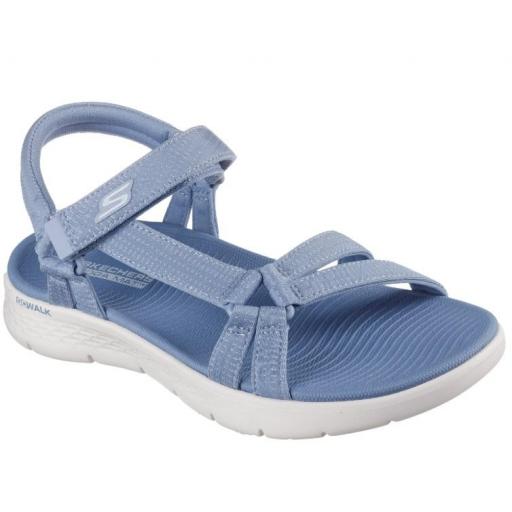 Sandalias Skechers Go Walk Flex-Sublime Azul [1]