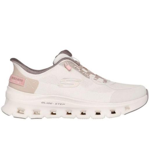 Zapatillas Skechers Slip-Ins Glide-Step Pro Beige/Marrón