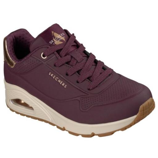 Zapatillas Skechers UNO Golden Air Granate [1]