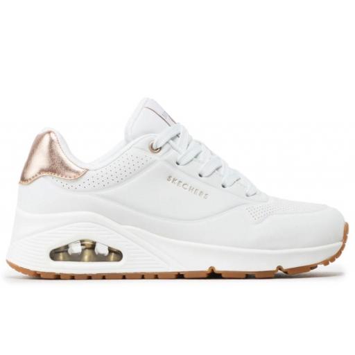 Zapatillas Skechers UNO - Golden Air Blanco/Bronce [0]