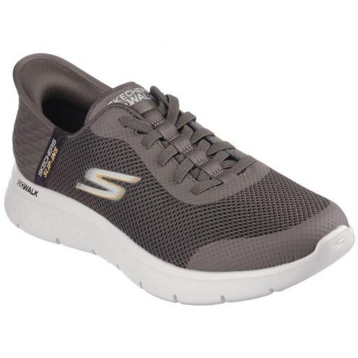 Zapatillas Skechers Slip-Ins GO WALK Flex Marrón [1]