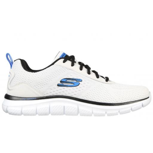 Zapatillas Skechers Track-Ripkent Blanco/Azul/Negro