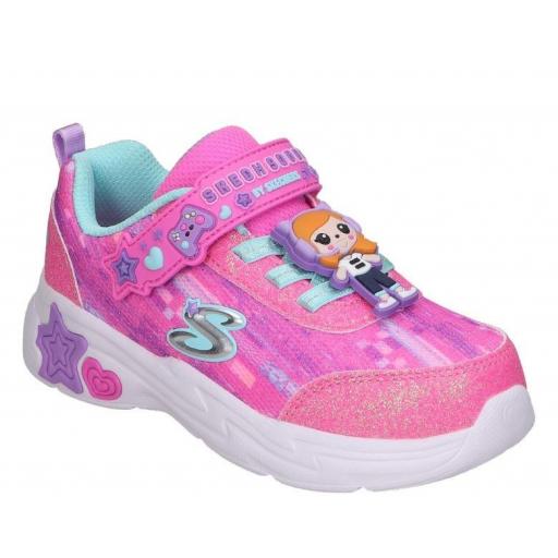 Zapatillas Skechers Snuggle Sneaks-Skech Squad Bebé Rosa [1]