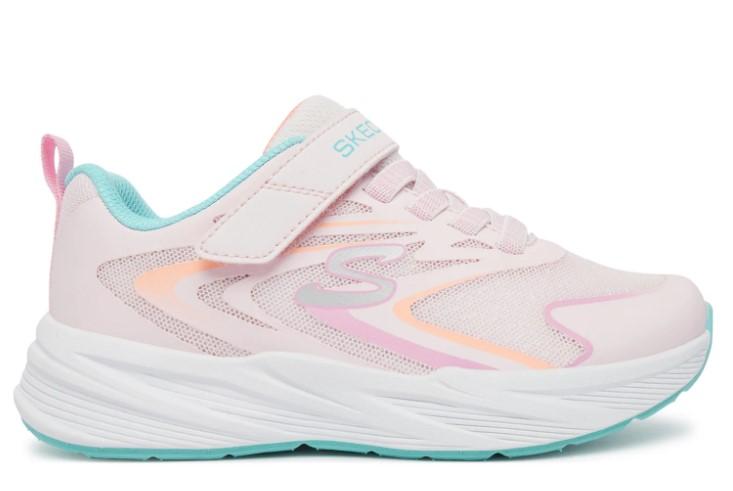 Zapatillas Skechers Microspec Tread Velcro Rosa