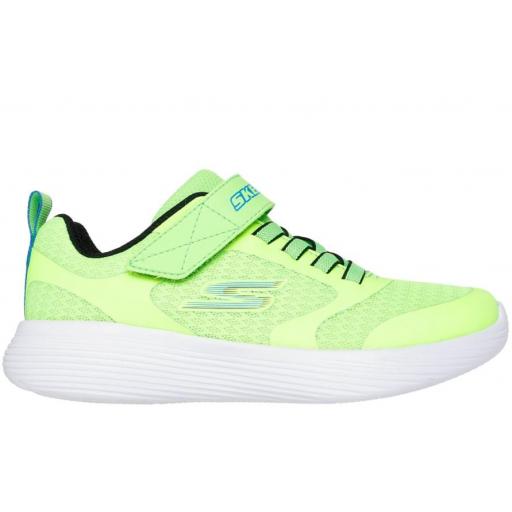 Zapatillas Skechers GO Run 400 v2 Goltran Velcro Lima Fluor