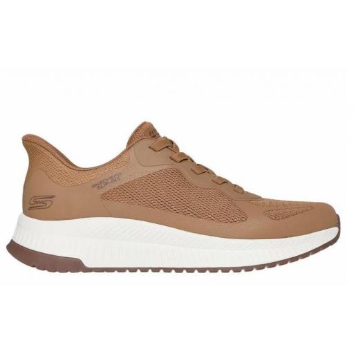 Zapatillas Skechers Slip-Ins Bobs Squad 4 Marrón [0]