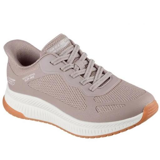 Zapatillas Skechers Bobs Squad 4 Slip Ins Marron [1]