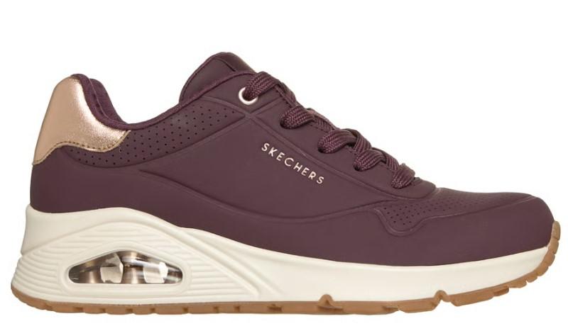 Zapatillas Skechers UNO Golden Air Granate