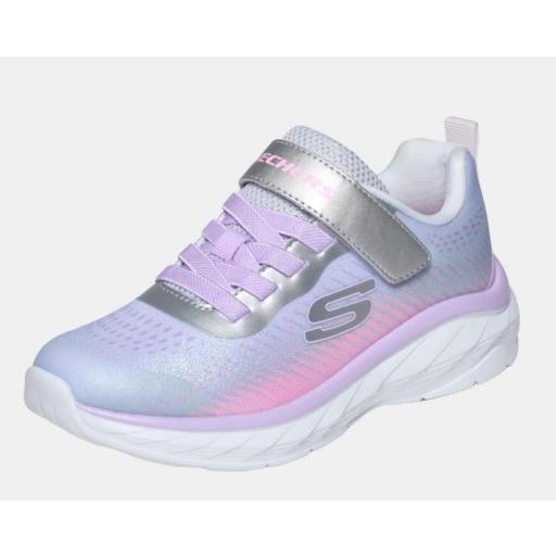 Zapatillas Skechers Boundless Color Blitz Velcro Brillos [1]