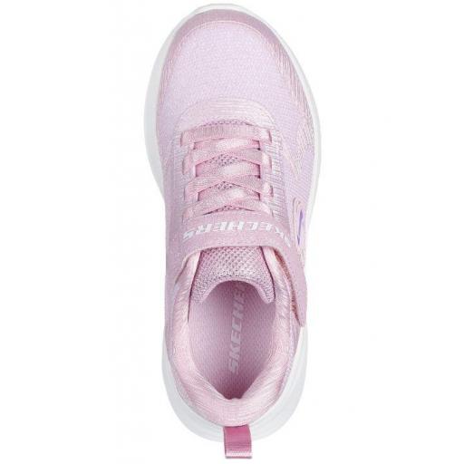 Zapatillas Skechers Wave 92 Niñas Velcro Rosa [2]