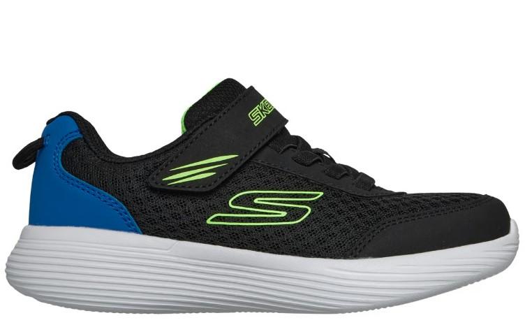 Zapatillas Skechers Go Run 400 v2 Velcro Negro/Azul