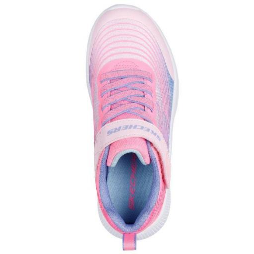 Zapatillas Skechers Microspec Advance Velcro Rosa [2]