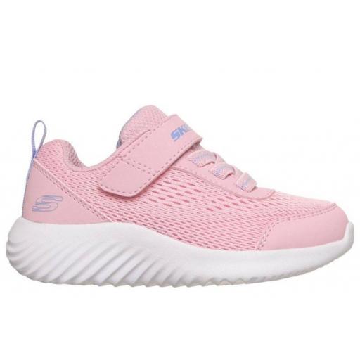 Zapatillas Skechers Microspec Bounder Velcro Rosa [0]