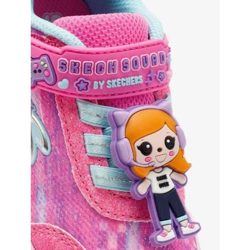 Zapatillas Skechers Snuggle Sneaks-Skech Squad Bebé Rosa [3]