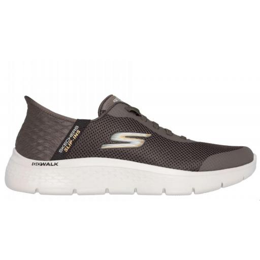 Zapatillas Skechers Slip-Ins GO WALK Flex Marrón