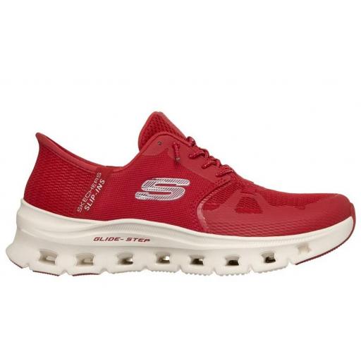 Zapatillas Skechers Glide Step Pro Slip Ins Roja