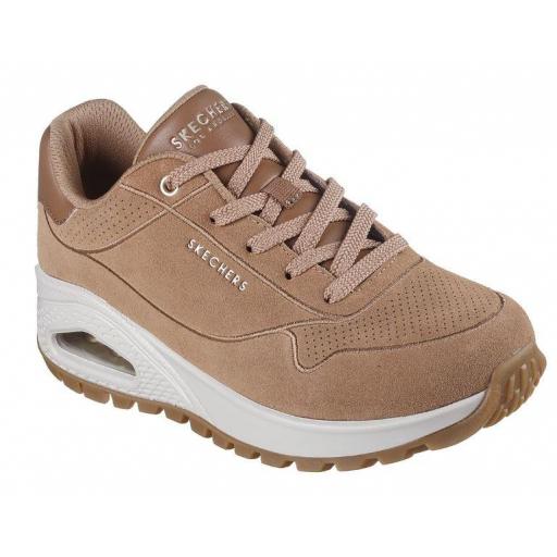 Zapatillas Skechers UNO Rugged Chillproof Mujer Marrón [1]