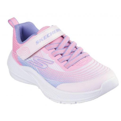 Zapatillas Skechers Microspec Advance Velcro Rosa [1]