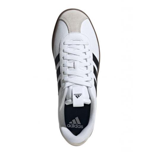 Zapatillas Adidas VL Court 3.0 Blanco/Negro/Marrón [2]