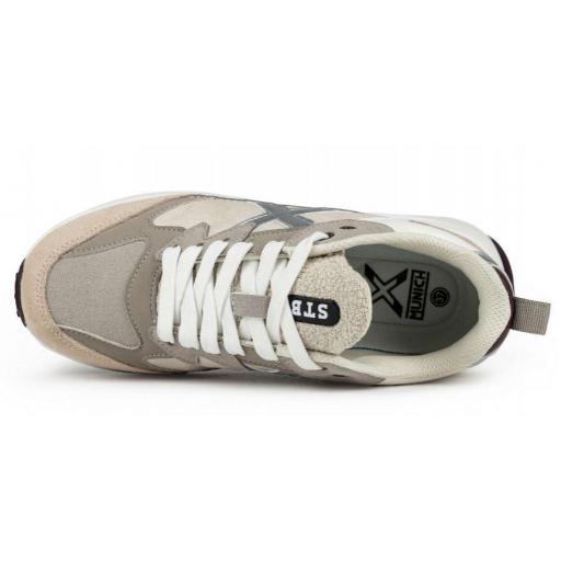 Zapatillas Munich TIP Mujer 46 Marrón/Beige/Plata [2]