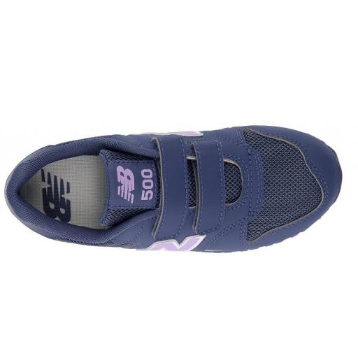 Zapatillas New Balance PV500CIL Velcro Indigo/Morado [2]