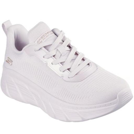 Zapatillas Skechers Bobs Flex Hi-Flying Hi Off White [1]