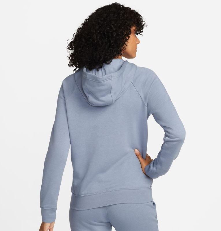 Digno idiota voltereta Comprar Sudadera Nike Sportswear Fleece Hoodie Mujer Gris/Azul por 44,95 €
