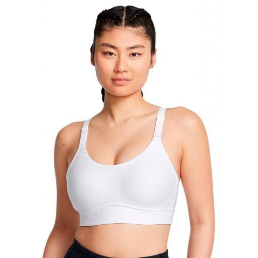 Sujetador Under Armour Infinity Mid 2.0 Bra Blanco