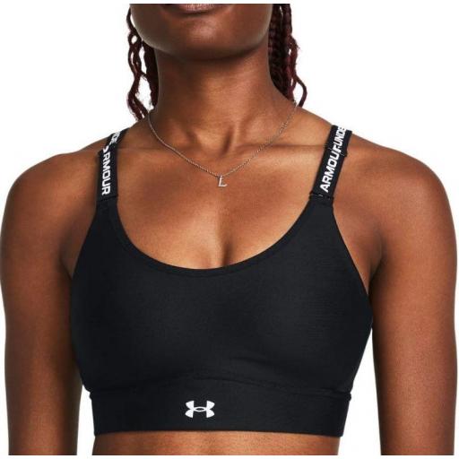 Sujetador Under Armour Infinity Mid 2.0 Bra Negro [1]