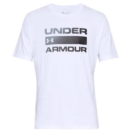 Camiseta Under Armour Team Issue Wordmark Blanca [0]
