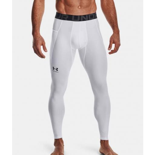 Malla Larga Under Armour HG Legging Blanco [0]