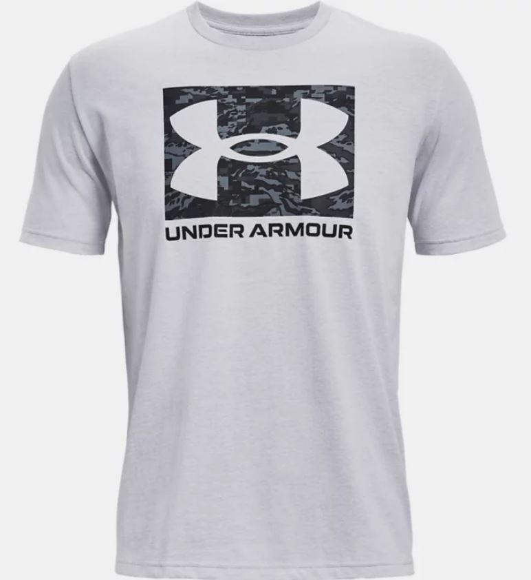 Camiseta Under Armour ABC Camo Boxed Logo Gris