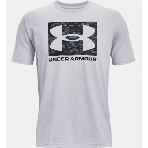 Camiseta Under Armour ABC Camo Boxed Logo Gris [0]